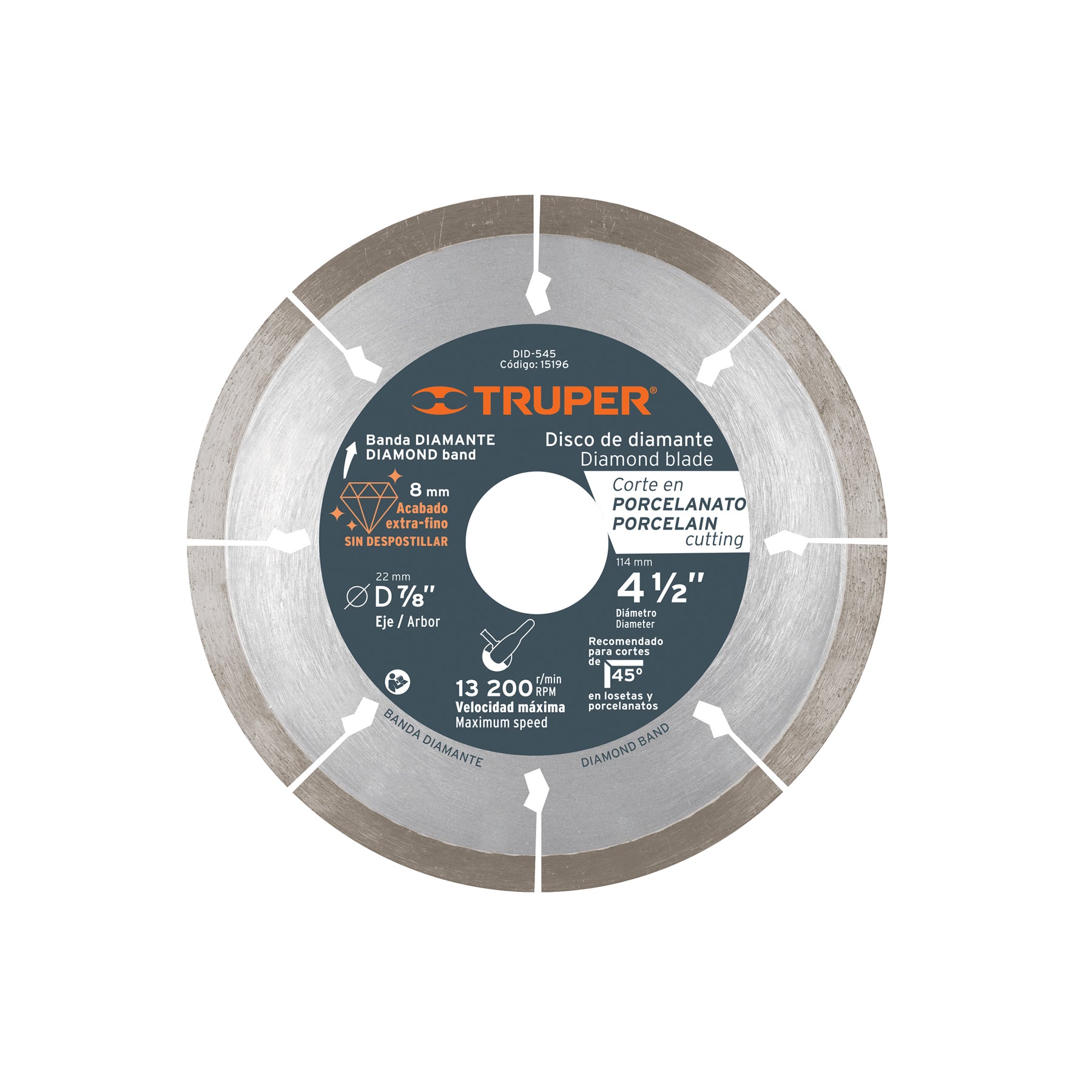 TRUPER Disco de corte