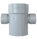 PAVCO Tee sanitaria doble de desagüe SAL de 4" a 2"