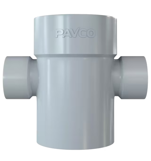 PAVCO Tee sanitaria doble de desagüe SAL de 4" a 2"
