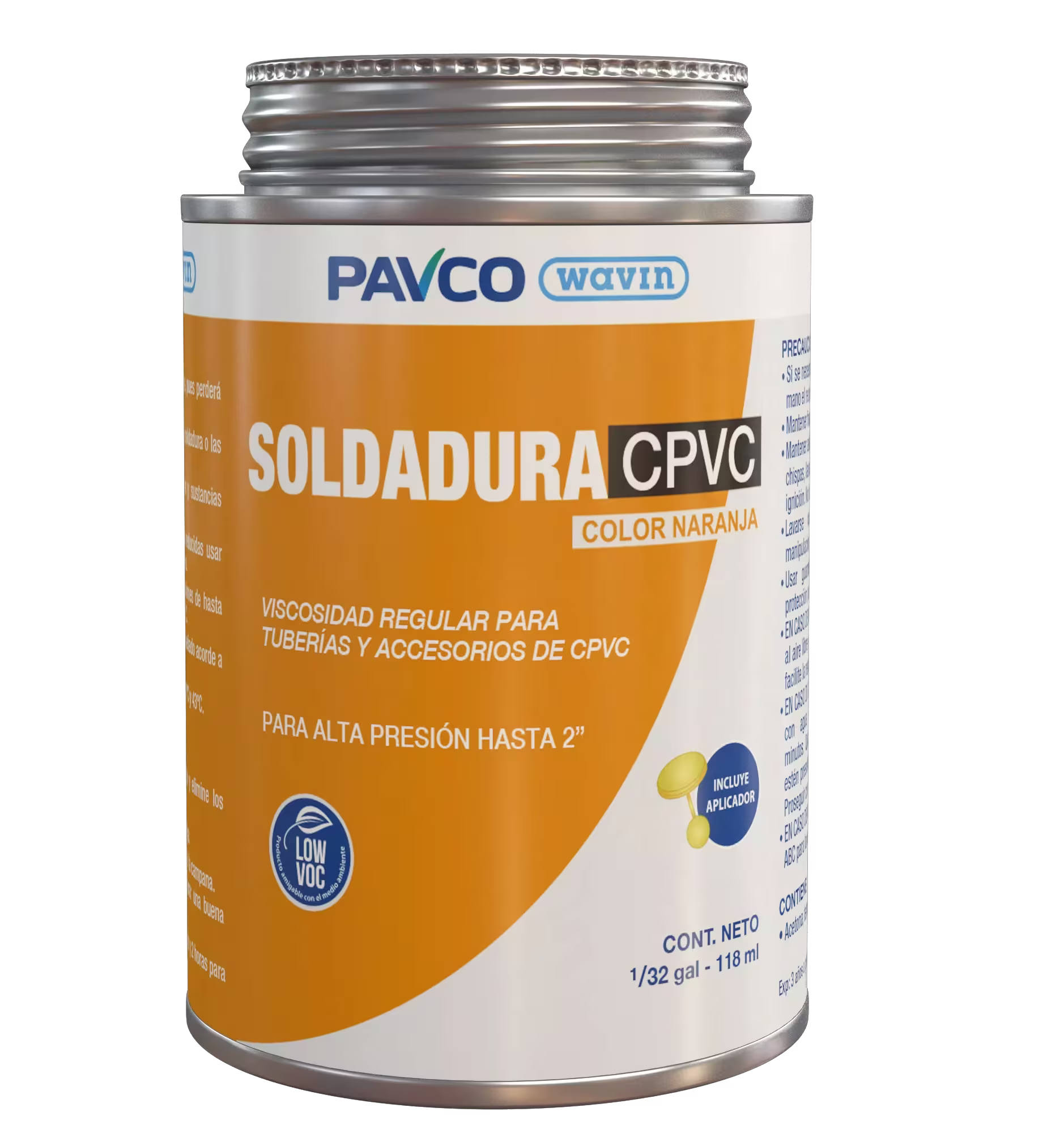 PAVCO Soldadura de agua caliente CPVC de 1/32" GL
