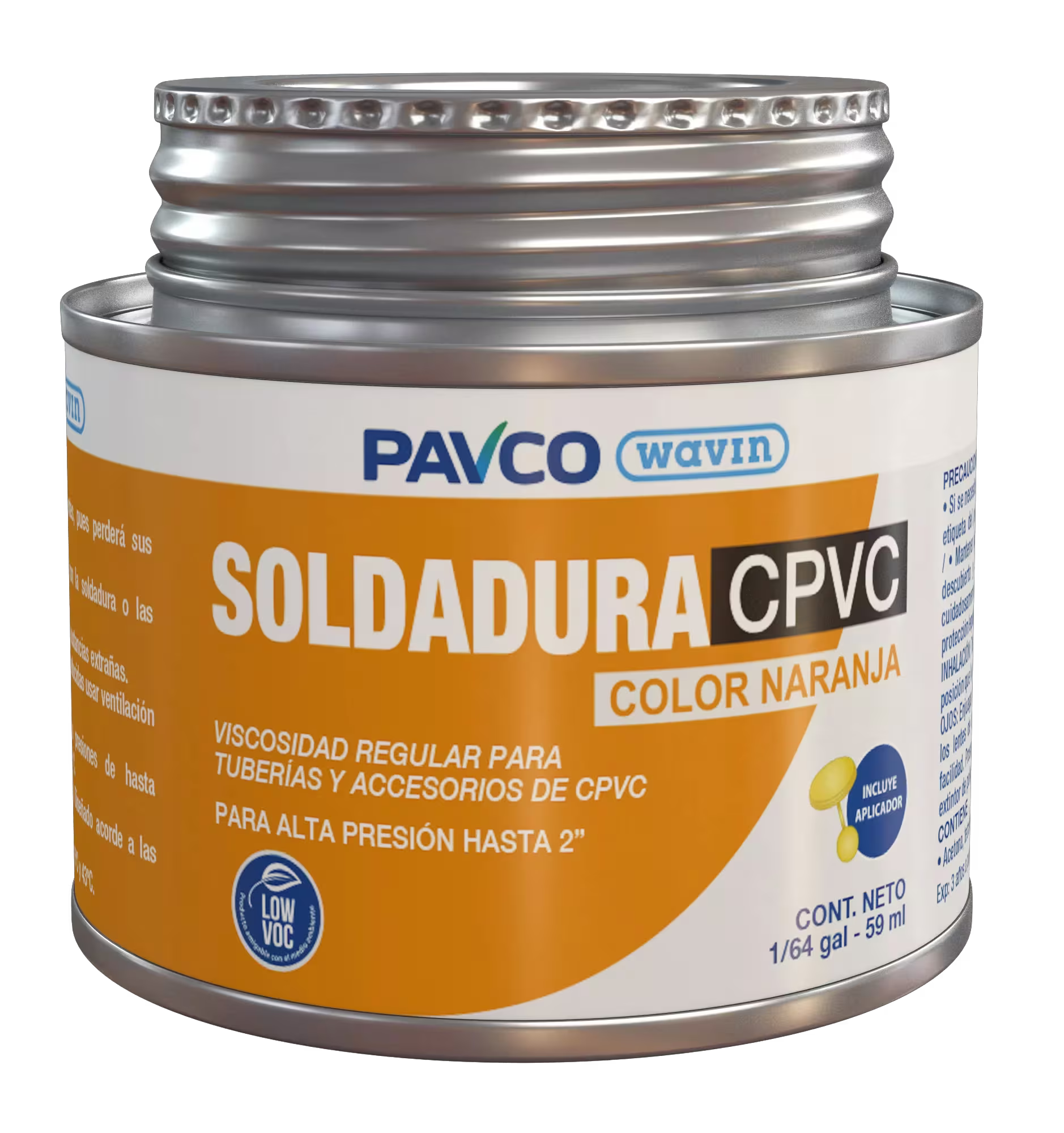 PAVCO Soldadura de agua caliente CPVC de 1/64" GL