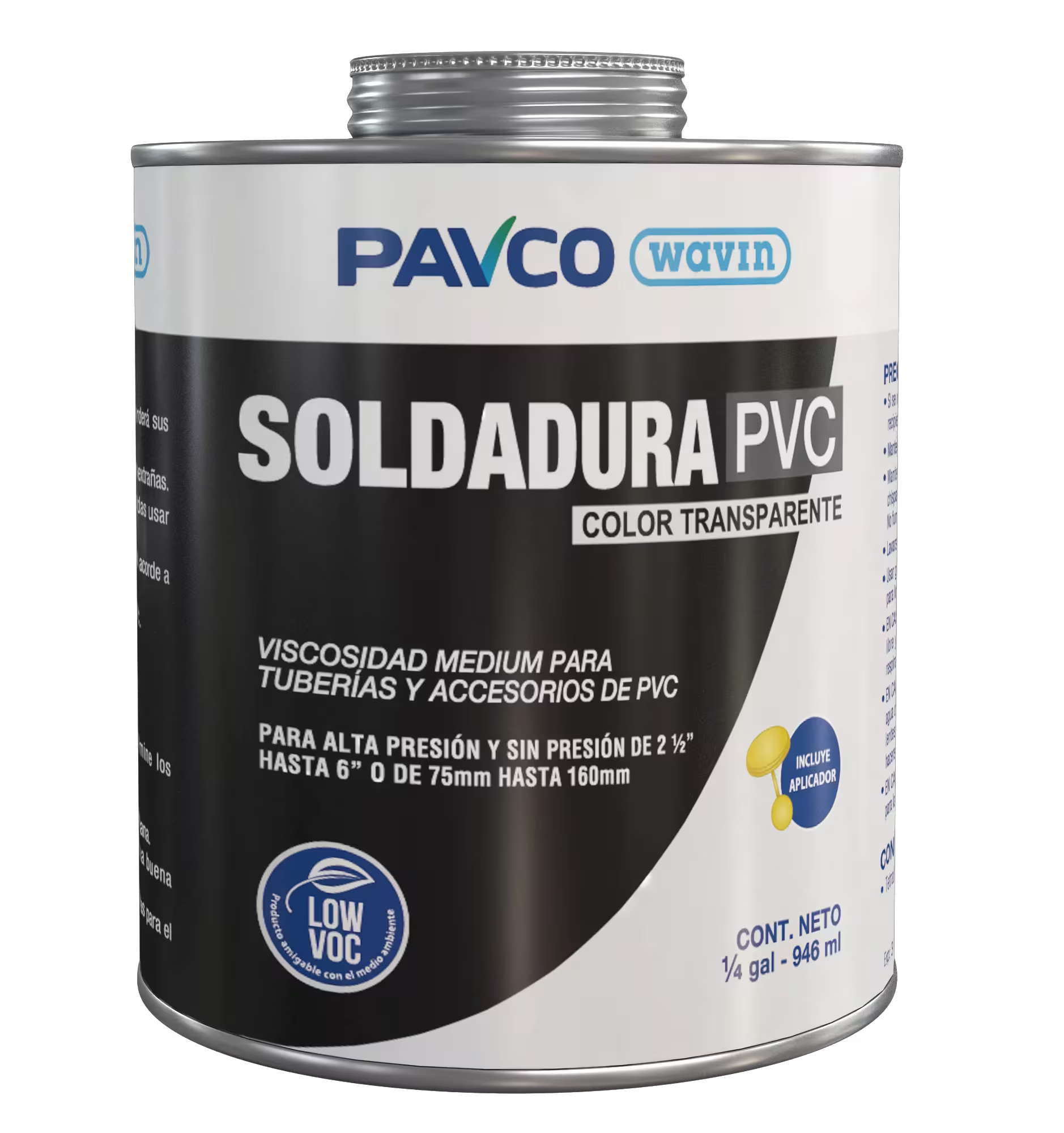 PAVCO Soldadura PVC Medium de 1/4" GL