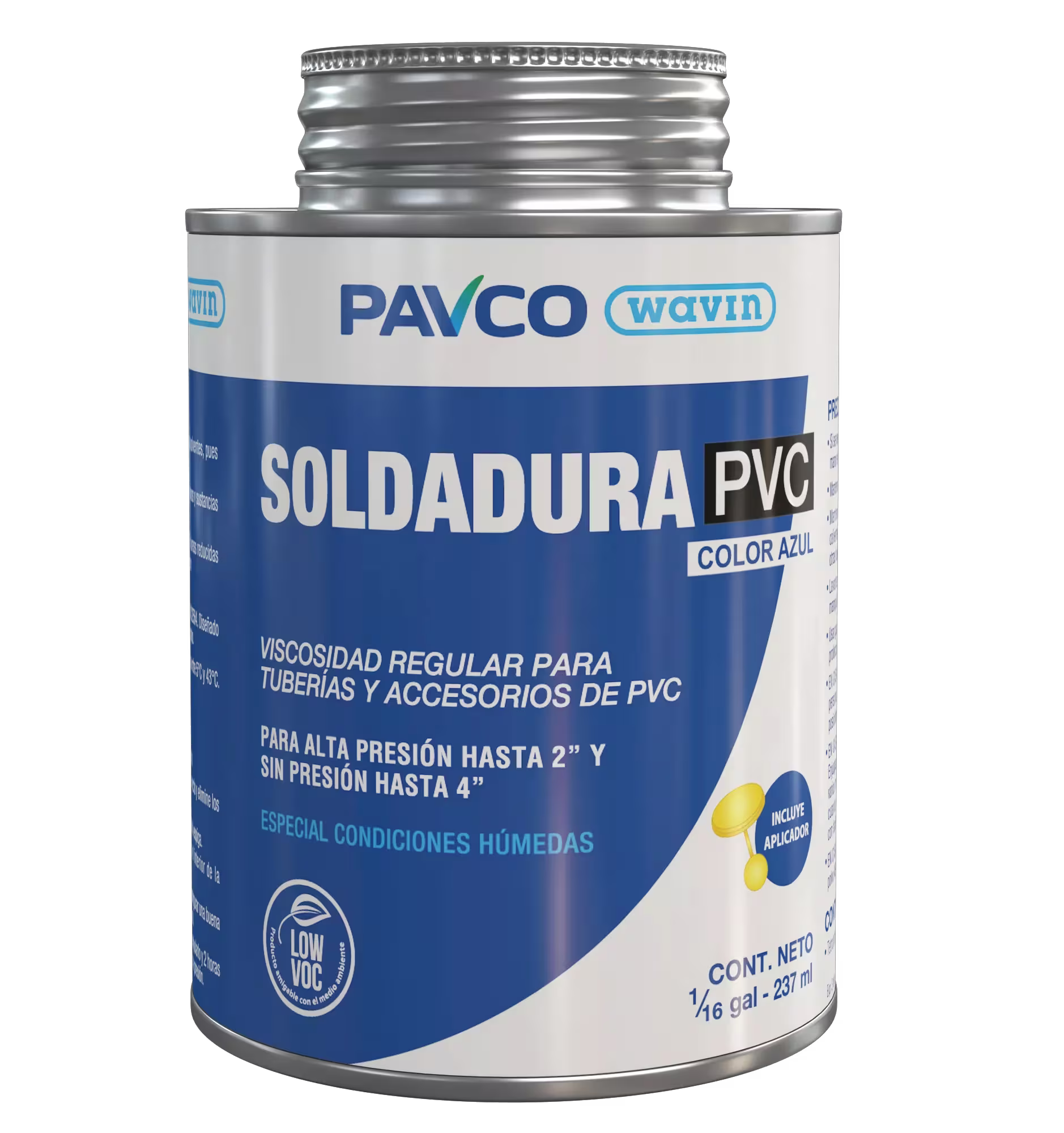 PAVCO Soldadura PVC regular azul de 1/16" GL