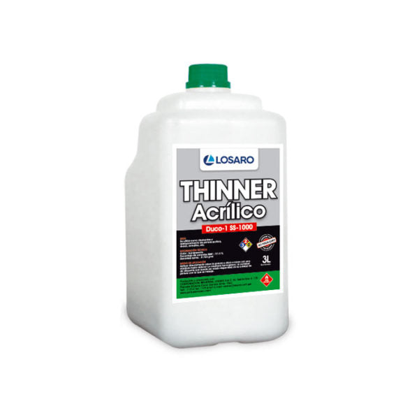 LOSARO THINNER ACRILICO S-1000 X GL (3 LTS.)