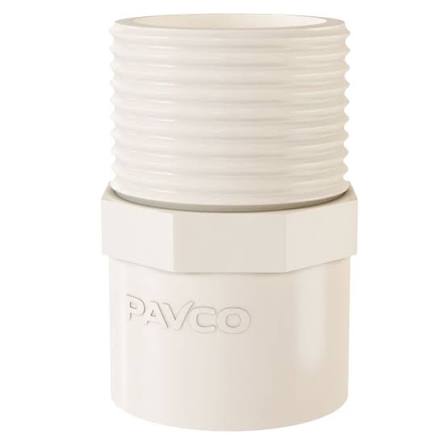 PAVCO Adaptador de agua caliente CPVC de 1/2"