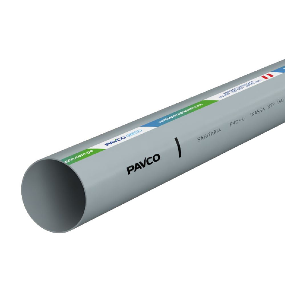 PAVCO Tubo de desagüe liviano SAL de 3" X 3 Metros
