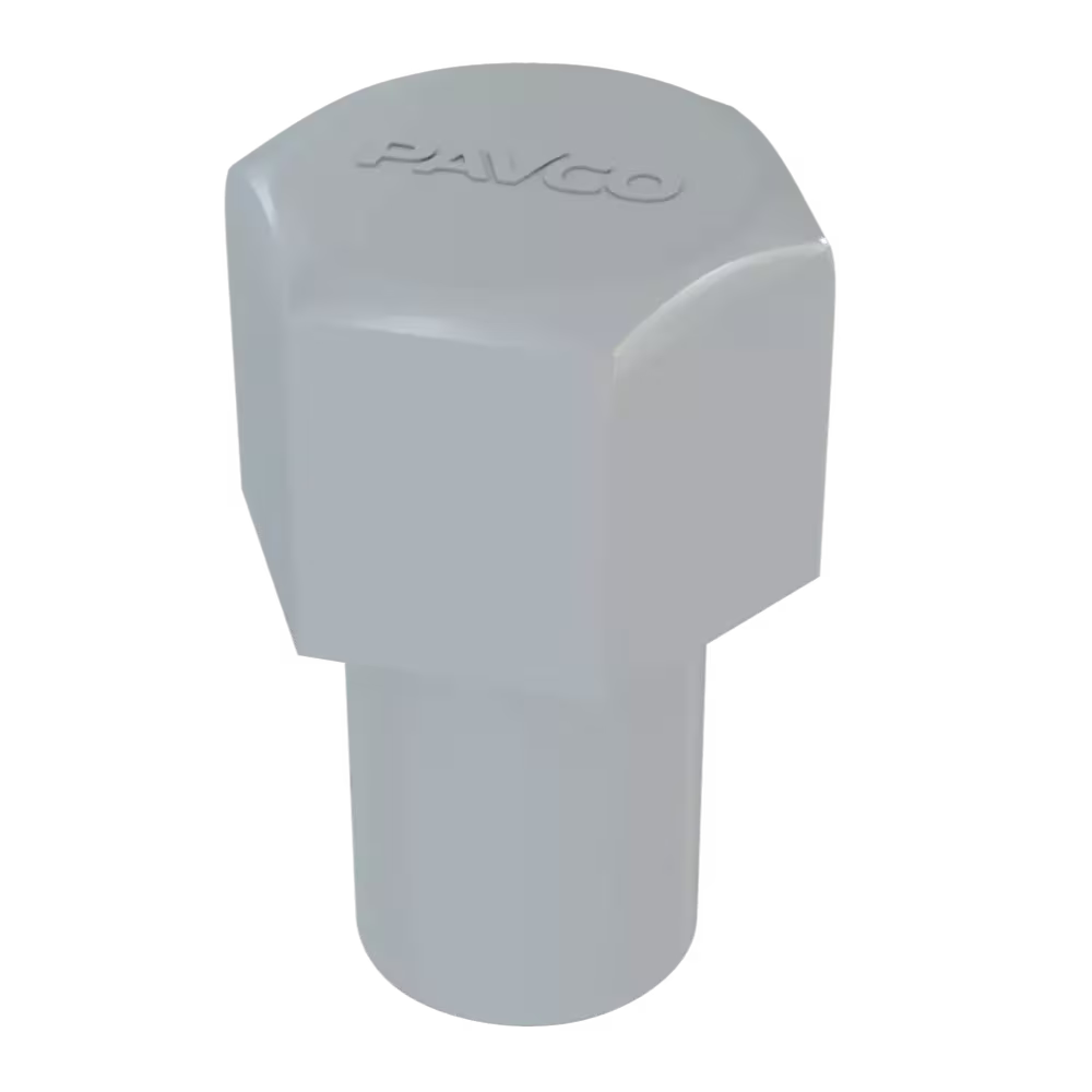PAVCO Tapón macho de agua S/P de 1"