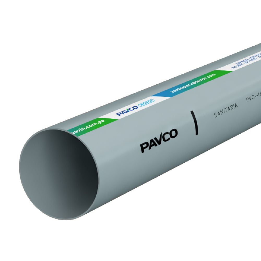 PAVCO Tubo de desagüe liviano SAL de 4" X 3 Metros